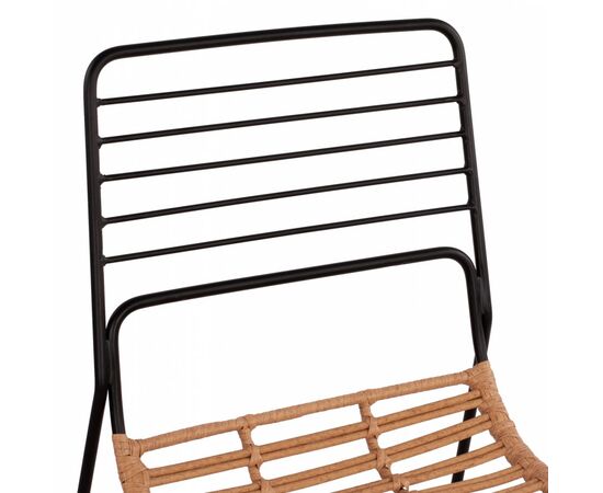 ΚΑΡΕΚΛΑ ΜΕΤΑΛΛΙΚΗ ALLEGRA HM5694 ΜΕ WICKER ΜΠΕΖ 51x54x83Υ εκ. - ΚΑΡΕΚΛΕΣ - ΠΟΛΥΘΡΟΝΕΣ στο Milonadakis.gr