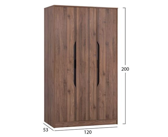 ΝΤΟΥΛΑΠΑ BENNETT 3ΦΥΛΛΗ HM2324 ΣΕ ΦΥΣΙΚΗ ΑΠΟΧΡΩΣΗ 120X53X200Υ εκ. - ΝΤΟΥΛΑΠΕΣ στο Milonadakis.gr