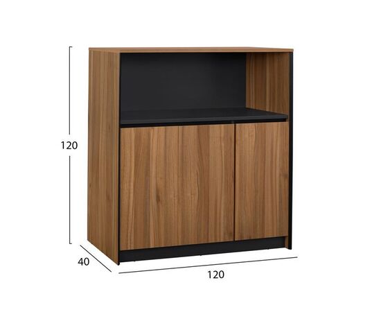ΝΤΟΥΛΑΠΙ ΓΡΑΦΕΙΟΥ SUPREME 120Χ40Χ120 HM2358 - ΝΤΟΥΛΑΠΙΑ στο Milonadakis.gr