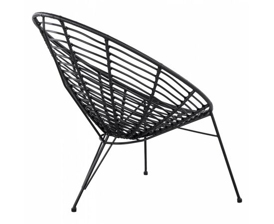 ΠΟΛΥΘΡΟΝΑ ΤΥΠΟΥ ΦΩΛΙΑ ΜΕΤΑΛΛΙΚΗ ALLEGRA HM5458.02 ΜΕ ΜΑΥΡΟ WICKER 73x83x86Υ εκ. - ΚΑΡΕΚΛΕΣ - ΠΟΛΥΘΡΟΝΕΣ στο Milonadakis.gr