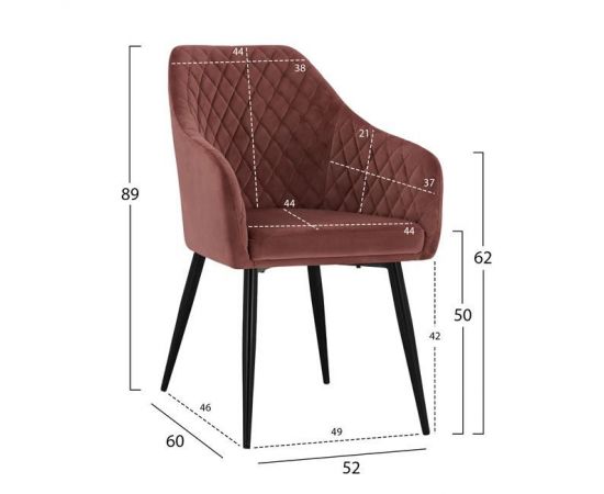 ΠΟΛΥΘΡΟΝΑΚΙ CHARLES HM8522.02 ΜΕ ΒΕΛΟΥΔΟ ΣΑΠΙΟ ΜΗΛΟ 52x60x89Υ εκ. - ΚΑΡΕΚΛΕΣ - ΠΟΛΥΘΡΟΝΕΣ ΕΣ. στο Milonadakis.gr