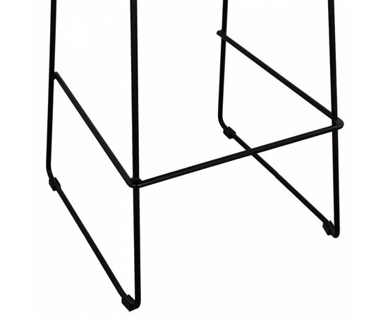 ΣΚΑΜΠΟ ΜΕΤΑΛΛΙΚΟ ALLEGRA HM5642 ΜΕ WICKER ΣΕ ΜΠΕΖ ΑΠΟΧΡΩΣΗ 48x53x100 εκ. - ΣΚΑΜΠΩ στο Milonadakis.gr