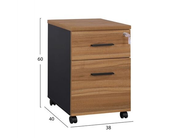 ΣΥΡΤΑΡΙΕΡΑ ΓΡΑΦΕΙΟΥ ΜΕ 2 ΣΥΡΤΑΡΙΑ SUPREME 38Χ40Χ60 HM2356 - ΣΥΡΤΑΡΙΕΡΕΣ στο Milonadakis.gr