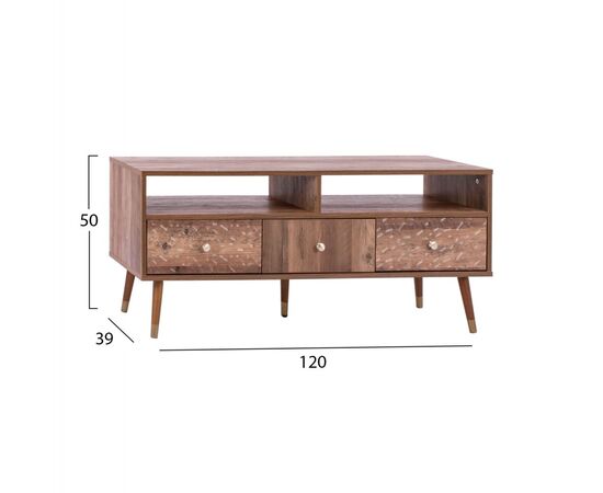ΕΠΙΠΛΟ TV SHANICE HM8659 ΚΑΡΥΔΙ ΜΕ ΑΝΑΓΛΥΦΗ ΥΦΗ 120x39x50Y εκ. - SHANICE στο Milonadakis.gr