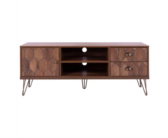 ΕΠΙΠΛΟ TV PHILIPPA HM8674 ΣΕ ΚΑΡΥΔΙ ΑΠΟΧΡΩΣΗ ΜΕ ΧΡΥΣΟ 130x39,5x51Y εκ. - PHILIPPA στο Milonadakis.gr