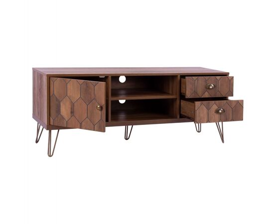 ΕΠΙΠΛΟ TV PHILIPPA HM8674 ΣΕ ΚΑΡΥΔΙ ΑΠΟΧΡΩΣΗ ΜΕ ΧΡΥΣΟ 130x39,5x51Y εκ. - PHILIPPA στο Milonadakis.gr
