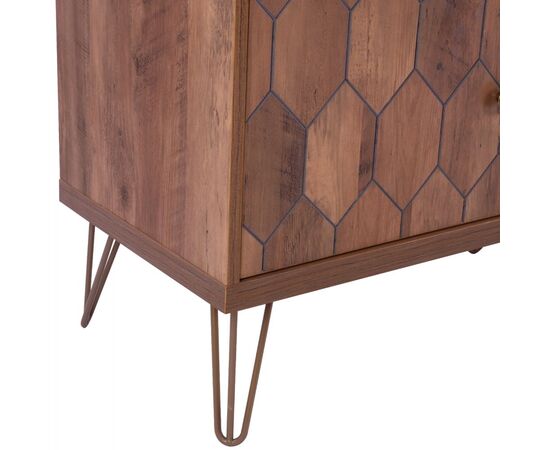 ΕΠΙΠΛΟ TV PHILIPPA HM8674 ΣΕ ΚΑΡΥΔΙ ΑΠΟΧΡΩΣΗ ΜΕ ΧΡΥΣΟ 130x39,5x51Y εκ. - PHILIPPA στο Milonadakis.gr