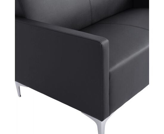 ΚΑΝΑΠΕΣ 2ΘΕΣΙΟΣ NELLIE HM3159.21 ΜΕ ΜΑΥΡΟ PU 113x71x71Υ εκ. - ΚΑΝΑΠΕΔΕΣ-ΣΑΛΟΝΙΑ στο Milonadakis.gr