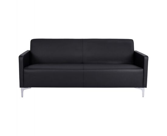 ΚΑΝΑΠΕΣ 3ΘΕΣΙΟΣ NELLIE HM3159.31 ΜΕ ΜΑΥΡΟ PU 163x71x71Υ εκ. - ΚΑΝΑΠΕΔΕΣ-ΣΑΛΟΝΙΑ στο Milonadakis.gr