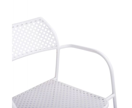 ΚΑΡΕΚΛΑ ΜΕΤΑΛΛΙΚΗ ΛΕΥΚΗ THETIS HM5173.12 55x57x79 cm - ΚΑΡΕΚΛΕΣ - ΠΟΛΥΘΡΟΝΕΣ στο Milonadakis.gr