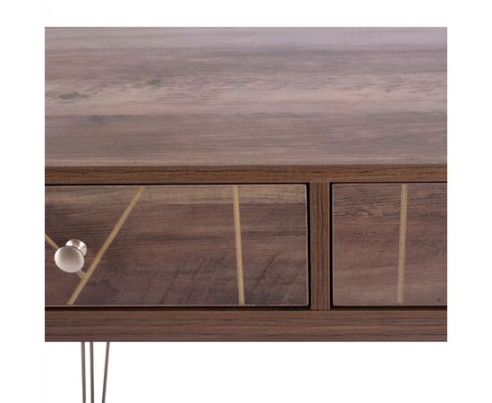 ΚΟΝΣΟΛΑ KAITLYN HM8653 ΚΑΡΥΔΙ ΜΕ ΧΡΥΣΟ 120x55x79,5Y εκ. - KAITLYN στο Milonadakis.gr
