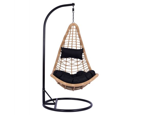 ΚΡΕΜΑΣΤΗ ΦΩΛΙΑ LUCIA HM5676.04 ΜΠΕΖ WICKER & ΜΑΥΡΟ ΜΕΤΑΛΛΟ Φ95Χ195Υεκ. - ΚΟΥΝΙΕΣ - ΦΩΛΙΕΣ στο Milonadakis.gr