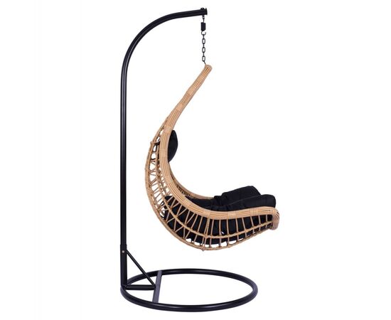 ΚΡΕΜΑΣΤΗ ΦΩΛΙΑ LUCIA HM5676.04 ΜΠΕΖ WICKER & ΜΑΥΡΟ ΜΕΤΑΛΛΟ Φ95Χ195Υεκ. - ΚΟΥΝΙΕΣ - ΦΩΛΙΕΣ στο Milonadakis.gr