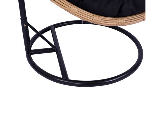 ΚΡΕΜΑΣΤΗ ΦΩΛΙΑ LUCIA HM5676.04 ΜΠΕΖ WICKER & ΜΑΥΡΟ ΜΕΤΑΛΛΟ Φ95Χ195Υεκ. - ΚΟΥΝΙΕΣ - ΦΩΛΙΕΣ στο Milonadakis.gr
