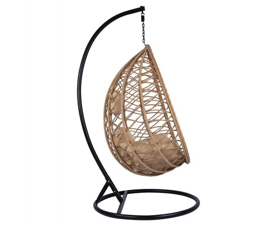 ΚΡΕΜΑΣΤΗ ΠΟΛΥΘΡΟΝΑ ΦΩΛΙΑ CATALINA HM5677.01 ΜΕ ΜΠΕΖ WICKER & ΜΑΞΙΛΑΡΙΑ Φ95Χ195Υ εκ. - ΚΟΥΝΙΕΣ - ΦΩΛΙΕΣ στο Milonadakis.gr