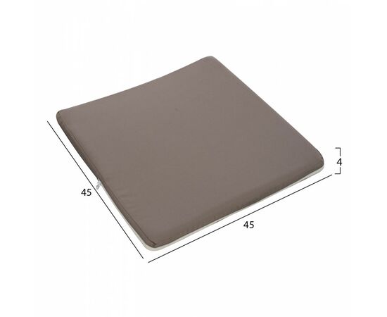 ΜΑΞΙΛΑΡΙ ΚΑΡΕΚΛΑΣ POLYESTER CHIOS ΓΚΡΙ HM11240.10P 45X45X4κ. - ΜΑΞΙΛΑΡΙΑ στο Milonadakis.gr