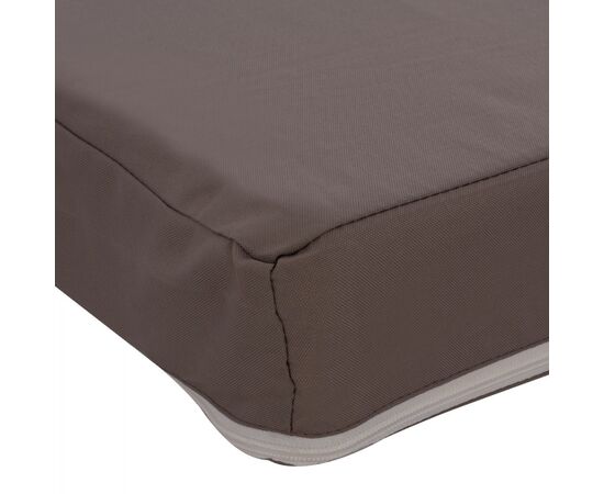 ΜΑΞΙΛΑΡΙ ΞΑΠΛΩΣΤΡΑΣ POLYESTER SIFNOS ΓΚΡΙ HM11235.10P 190x70x11 εκ. - ΜΑΞΙΛΑΡΙΑ στο Milonadakis.gr