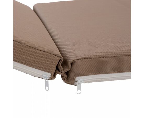 ΜΑΞΙΛΑΡΙ ΞΑΠΛΩΣΤΡΑΣ TEXTILENE 600gr/m2 2X1 SIFNOS ΜΟΚΑ HM11234.04T 196(117+1+78)x58x6 εκ. - ΜΑΞΙΛΑΡΙΑ στο Milonadakis.gr