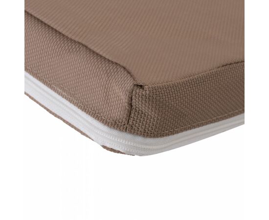 ΜΑΞΙΛΑΡΙ ΞΑΠΛΩΣΤΡΑΣ TEXTILENE 600gr/m2 2X1 SIFNOS ΜΟΚΑ HM11234.04T 196(117+1+78)x58x6 εκ. - ΜΑΞΙΛΑΡΙΑ στο Milonadakis.gr