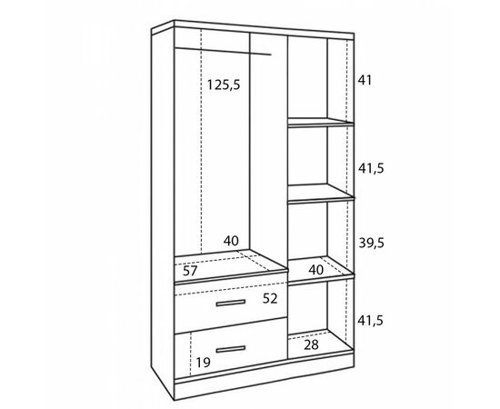 ΝΤΟΥΛΑΠΑ 3ΦΥΛΛΗ ME 2 ΣΥΡΤΑΡΙΑ CAESAR HM340.04 SONAMA ΜΕ ΓΚΡΙ 89x42,5Χ181εκ. - ΝΤΟΥΛΑΠΕΣ στο Milonadakis.gr