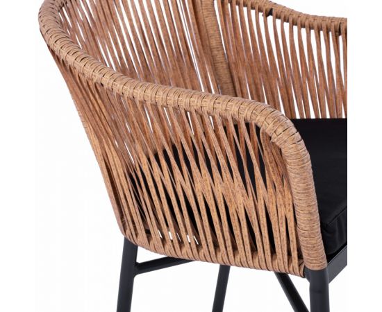 ΠΟΛΥΘΡΟΝΑ ΑΛΟΥΜΙΝΙΟΥ RAFAEL HM5698.01 ΑΝΘΡΑΚΙ ΜΕ ΜΠΕΖ WICKER 57x58x77Υ εκ. - ΚΑΡΕΚΛΕΣ - ΠΟΛΥΘΡΟΝΕΣ στο Milonadakis.gr