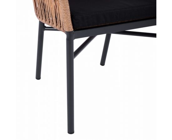 ΠΟΛΥΘΡΟΝΑ ΑΛΟΥΜΙΝΙΟΥ RAFAEL HM5698.01 ΑΝΘΡΑΚΙ ΜΕ ΜΠΕΖ WICKER 57x58x77Υ εκ. - ΚΑΡΕΚΛΕΣ - ΠΟΛΥΘΡΟΝΕΣ στο Milonadakis.gr