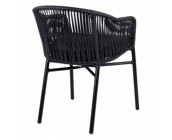 ΠΟΛΥΘΡΟΝΑ ΑΛΟΥΜΙΝΙΟΥ RAFAEL HM5698.02 ΜΑΥΡΗ & ΜΕ ΜΑΥΡΟ WICKER 57x58x77Υ εκ. - ΚΑΡΕΚΛΕΣ - ΠΟΛΥΘΡΟΝΕΣ στο Milonadakis.gr