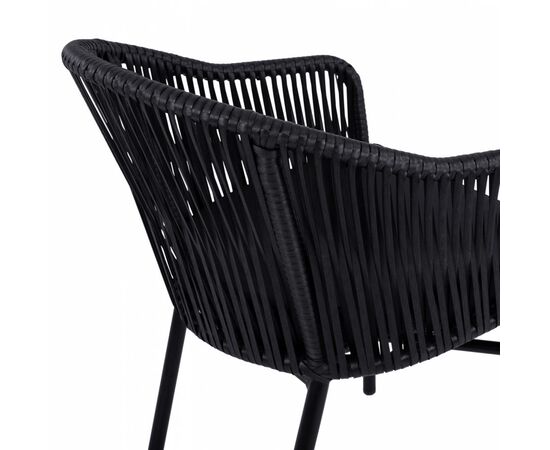 ΠΟΛΥΘΡΟΝΑ ΑΛΟΥΜΙΝΙΟΥ RAFAEL HM5698.02 ΜΑΥΡΗ & ΜΕ ΜΑΥΡΟ WICKER 57x58x77Υ εκ. - ΚΑΡΕΚΛΕΣ - ΠΟΛΥΘΡΟΝΕΣ στο Milonadakis.gr