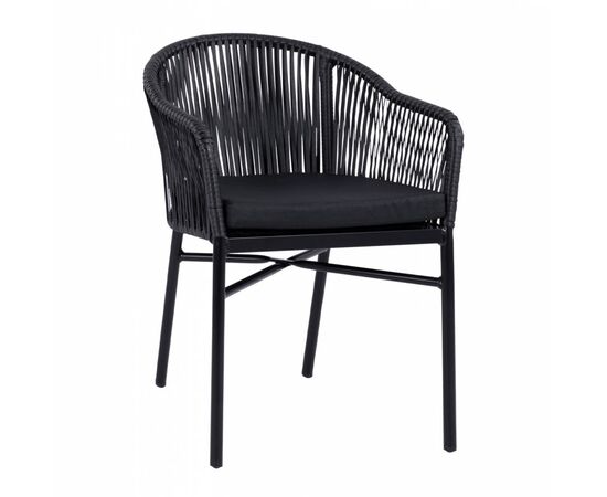 ΠΟΛΥΘΡΟΝΑ ΑΛΟΥΜΙΝΙΟΥ RAFAEL HM5698.02 ΜΑΥΡΗ & ΜΕ ΜΑΥΡΟ WICKER 57x58x77Υ εκ. - ΚΑΡΕΚΛΕΣ - ΠΟΛΥΘΡΟΝΕΣ στο Milonadakis.gr