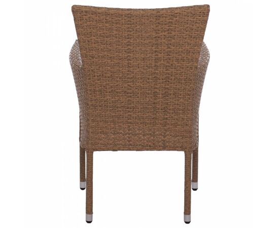 ΠΟΛΥΘΡΟΝΑ ΜΕΤΑΛΛΙΚΗ NISHA ΜΕ ΜΑΞΙΛΑΡΙ WICKER ΚΑΦΕ-ΜΟΚΑ 58x60x87 εκ. HM5684.02 - ΚΑΡΕΚΛΕΣ - ΠΟΛΥΘΡΟΝΕΣ στο Milonadakis.gr