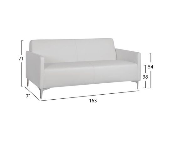 ΣΕΤ 2 ΤΜΧ ΚΑΝΑΠΕΣ 3ΘΕΣΙΟΣ ΚΑΙ 2ΘΕΣΙΟΣ NELLIE HM11274.02 ΛΕΥΚΟ ΧΡΩΜΑ - ΚΑΝΑΠΕΔΕΣ-ΣΑΛΟΝΙΑ στο Milonadakis.gr
