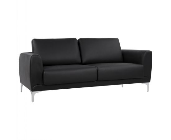 ΣΕΤ ΣΑΛΟΝΙΟΥ 2ΤΜΧ KENZIE ΜΕ ΜΑΥΡΟ PU HM11284.01 - ΚΑΝΑΠΕΔΕΣ-ΣΑΛΟΝΙΑ στο Milonadakis.gr