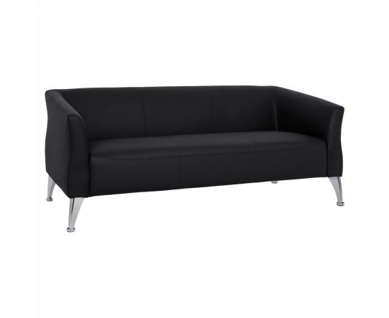ΣΕΤ ΣΑΛΟΝΙΟΥ 2ΤΜΧ KIANA ΜΕ ΜΑΥΡΟ PU HM11285.01 - ΚΑΝΑΠΕΔΕΣ-ΣΑΛΟΝΙΑ στο Milonadakis.gr