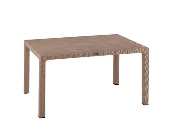 ΤΡΑΠΕΖΙ ΠΟΛΥΠΡΟΠΥΛΕΝΙΟΥ TODOR 150Χ90Χ73.5Υεκ.RATTAN ΚΑΠΟΥΤΣΙΝΟ ΜΕ UV PROTECTION HM5737.02 - ΤΡΑΠΕΖΙΑ ΕΞ. ΧΩΡΟΥ στο Milonadakis.gr