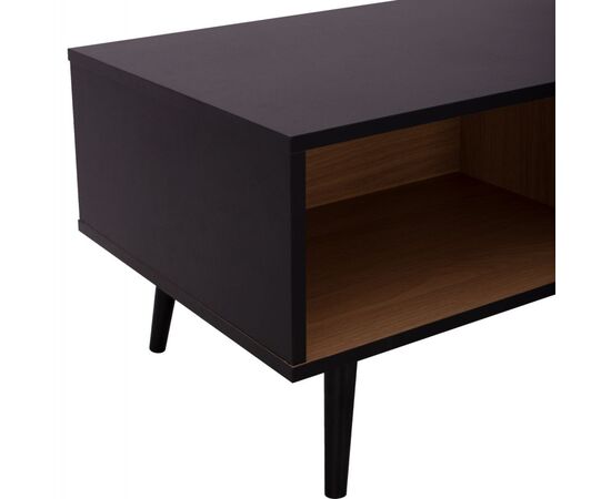 ΤΡΑΠΕΖΙ ΣΑΛΟΝΙΟΥ CHARLEEN HM8668 ΜΑΥΡΟ ΜΕ ΦΥΣΙΚΟ 100x50x40,5Υ εκ. - CHARLEEN στο Milonadakis.gr