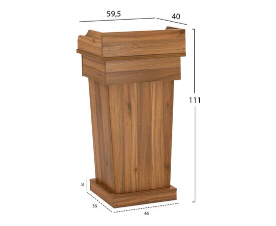 ΑΝΑΛΟΓΙΟ ΕΚΦΩΝΗΤΗ SUPREME HONEY OAK HM2378 59,5Χ40Χ111Υ εκ. - ΓΡΑΦΕΙΑ στο Milonadakis.gr