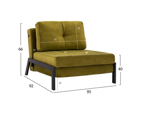 HM3078.13 ΠΟΛΥΘΡΟΝΑ ΚΡΕΒΑΤΙ, ΒΕΛΟΥΔΟ ΛΑΔΙ  95x92x66Υ εκ. - ΚΑΡΕΚΛΕΣ - ΠΟΛΥΘΡΟΝΕΣ ΕΣ. στο Milonadakis.gr