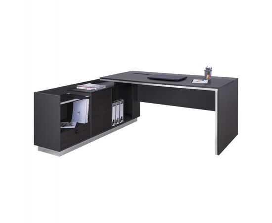 ΓΡΑΦΕΙΟ ΕΠΑΓΓΕΛΜΑΤΙΚΟ ΑΡΙΣΤΕΡΗ ΓΩΝΙΑ ROSEWOOD HM2112L 200X160X76Υ εκ. - ΓΡΑΦΕΙΑ στο Milonadakis.gr