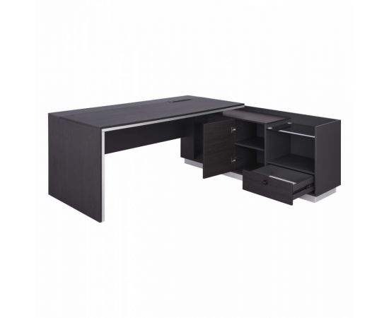 ΓΡΑΦΕΙΟ ΕΠΑΓΓΕΛΜΑΤΙΚΟ ΔΕΞΙΑ ΓΩΝΙΑ ROSEWOOD HM2112R 200X160X76Υ εκ. - ΓΡΑΦΕΙΑ στο Milonadakis.gr