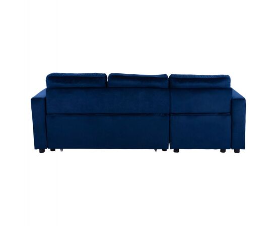 ΚΑΝΑΠΕΣ ΓΩΝΙΑ ΚΡΕΒΑΤΙ WAYNE 224x147x85Υεκ. HM3028.18 ΒΕΛΟΥΔΟ ΜΠΛΕ - ΚΑΝΑΠΕΔΕΣ-ΣΑΛΟΝΙΑ στο Milonadakis.gr