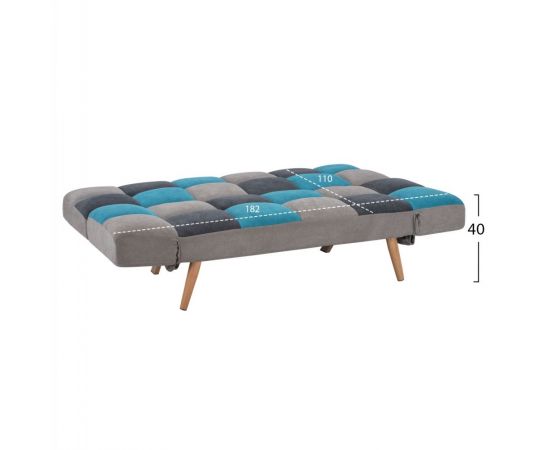 ΚΑΝΑΠΕΣ ΚΡΕΒΑΤΙ MULTICOLOR 3ΘΕΣΙΟΣ HM3167.11 182Χ80Χ88Υ εκ. - ΚΑΝΑΠΕΔΕΣ-ΣΑΛΟΝΙΑ στο Milonadakis.gr
