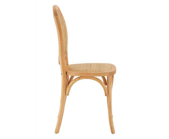 ΚΑΡΕΚΛΑ ΞΥΛΙΝΗ TINSLEY ΜΕ ΟΒΑΛ ΠΛΑΤΗ ΚΑΙ ΠΛΕΞΗ RATTAN ΣΕ ΦΥΣΙΚΗ ΑΠΟΧΡΩΣΗ HM8745.01 45x50x97 εκ. - ΚΑΡΕΚΛΕΣ - ΠΟΛΥΘΡΟΝΕΣ ΕΣ. στο Milonadakis.gr