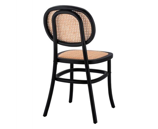 ΚΑΡΕΚΛΑ ΞΥΛΙΝΗ PENNY ΜΕ ΠΛΕΞΗ RATTAN ΣΕ ΜΑΥΡΗ ΑΠΟΧΡΩΣΗ HM8747 44x51x87 εκ. - ΚΑΡΕΚΛΕΣ - ΠΟΛΥΘΡΟΝΕΣ ΕΣ. στο Milonadakis.gr