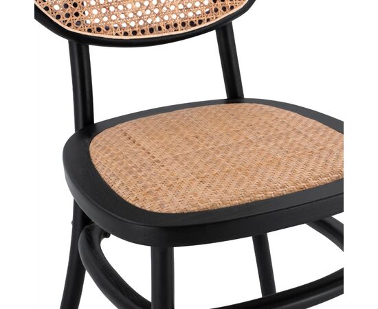 ΚΑΡΕΚΛΑ ΞΥΛΙΝΗ PENNY ΜΕ ΠΛΕΞΗ RATTAN ΣΕ ΜΑΥΡΗ ΑΠΟΧΡΩΣΗ HM8747 44x51x87 εκ. - ΚΑΡΕΚΛΕΣ - ΠΟΛΥΘΡΟΝΕΣ ΕΣ. στο Milonadakis.gr
