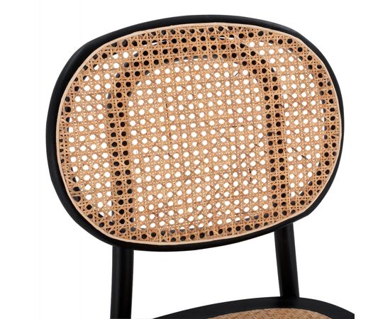 ΚΑΡΕΚΛΑ ΞΥΛΙΝΗ PENNY ΜΕ ΠΛΕΞΗ RATTAN ΣΕ ΜΑΥΡΗ ΑΠΟΧΡΩΣΗ HM8747 44x51x87 εκ. - ΚΑΡΕΚΛΕΣ - ΠΟΛΥΘΡΟΝΕΣ ΕΣ. στο Milonadakis.gr