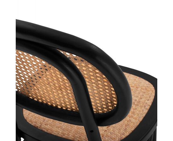 ΚΑΡΕΚΛΑ ΞΥΛΙΝΗ PENNY ΜΕ ΠΛΕΞΗ RATTAN ΣΕ ΜΑΥΡΗ ΑΠΟΧΡΩΣΗ HM8747 44x51x87 εκ. - ΚΑΡΕΚΛΕΣ - ΠΟΛΥΘΡΟΝΕΣ ΕΣ. στο Milonadakis.gr