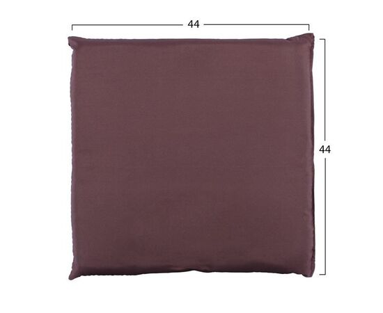 ΜΑΞΙΛΑΡΙ ΥΦΑΣΜΑΤΙΝΟ ΚΑΦΕ 44x44x5,5 εκ. HM5746.03 - ΜΑΞΙΛΑΡΙΑ στο Milonadakis.gr