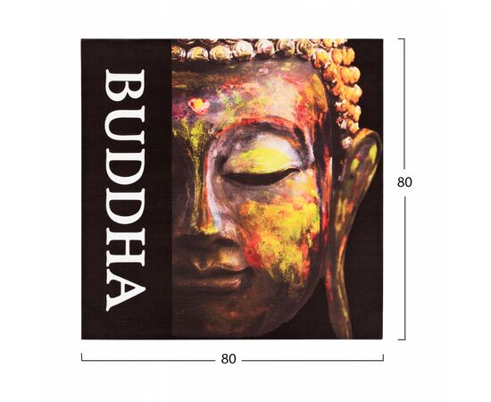 ΠΙΝΑΚΑΣ ΚΑΜΒΑΣ BUDDHA HM7156.01 80X80X2.5 εκ. - ΠΙΝΑΚΕΣ στο Milonadakis.gr