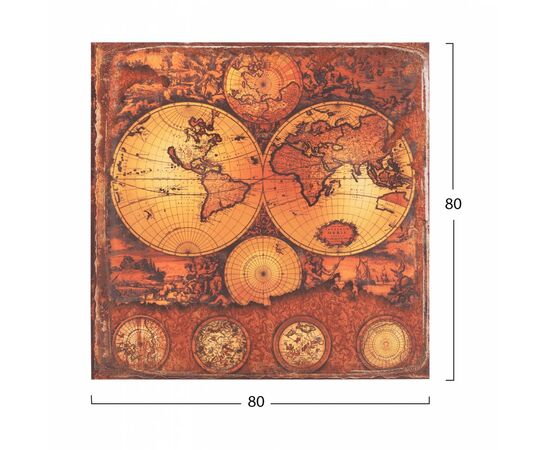 ΠΙΝΑΚΑΣ ΚΑΜΒΑΣ EARTH HM7156.04 80X80X2.5 εκ. - ΠΙΝΑΚΕΣ στο Milonadakis.gr