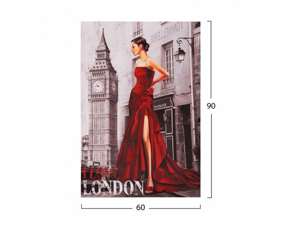 ΠΙΝΑΚΑΣ ΚΑΜΒΑΣ LONDON HM7154.05 60X90X2.5 εκ. - ΠΙΝΑΚΕΣ στο Milonadakis.gr